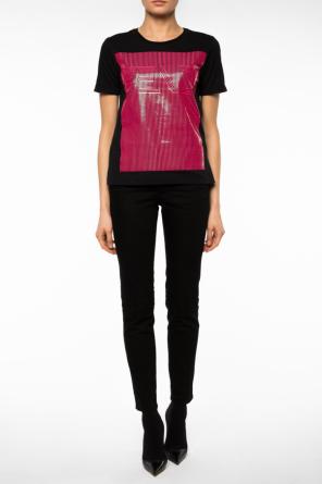 T-shirt z logo, zdjęcie 2 T-shirt z logo od Fendi